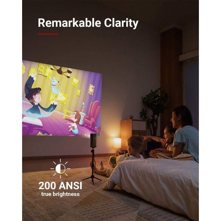 Nebula Apollo Mini Projector - 200 ANSI - Power 6 Watts - Black - Zrafh.com - Your Destination for Baby & Mother Needs in Saudi Arabia