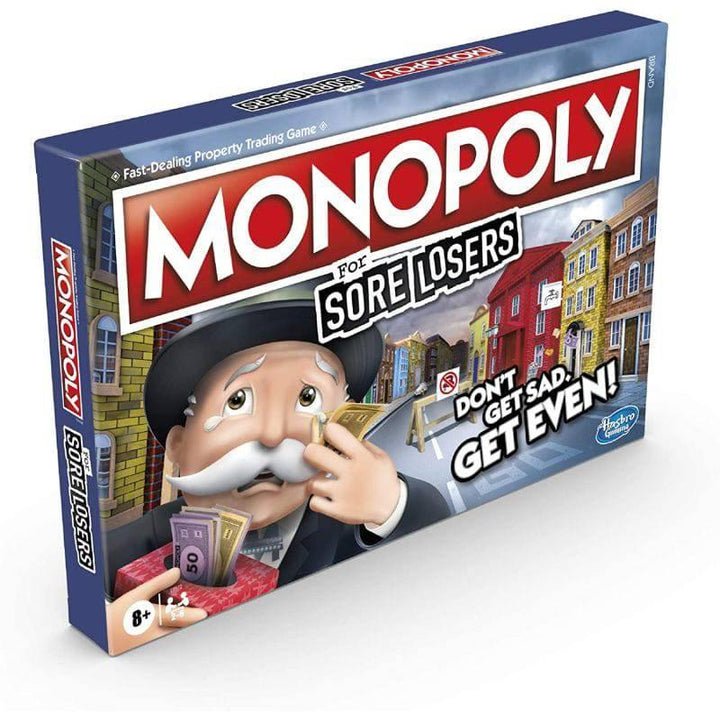 Monopoly Board Game For Sore Losers The Game Where it Pays To Lose - Ages 8 and Up - ZRAFH