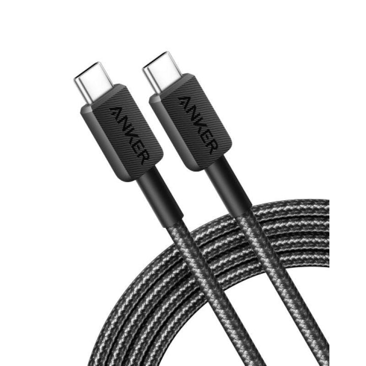 Anker 322 - USB A To USB C - Braided Cable - Black - A81H5H - ZRAFH