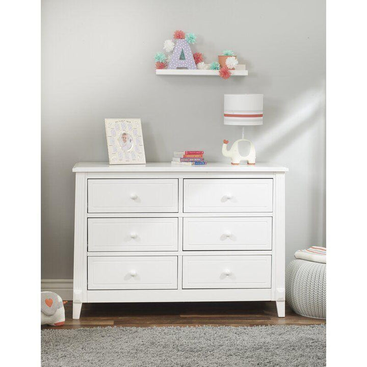 Kids Dresser: 120x48x85 Wood, White by Alhome - Zrafh.com - Your Destination for Baby & Mother Needs in Saudi Arabia