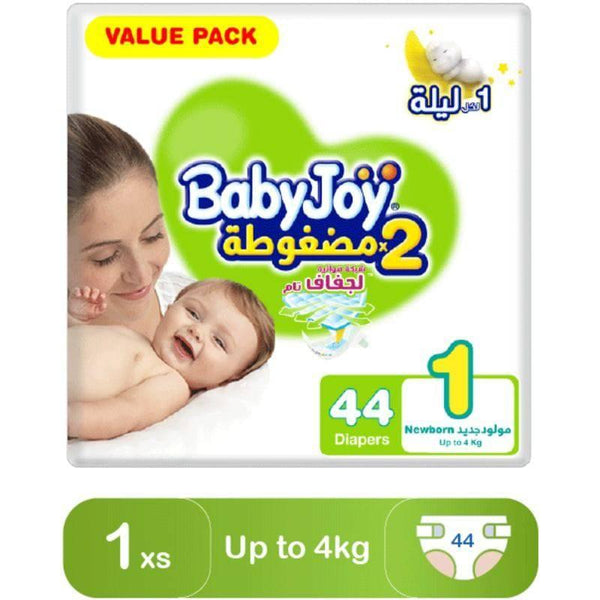 Babyjoy Newborn Value Diaper No#1 - 44 Sheets - ZRAFH