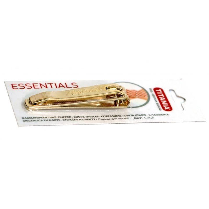 Titania Stainless Large Nail Clipper 1057 - Gold - ZRAFH