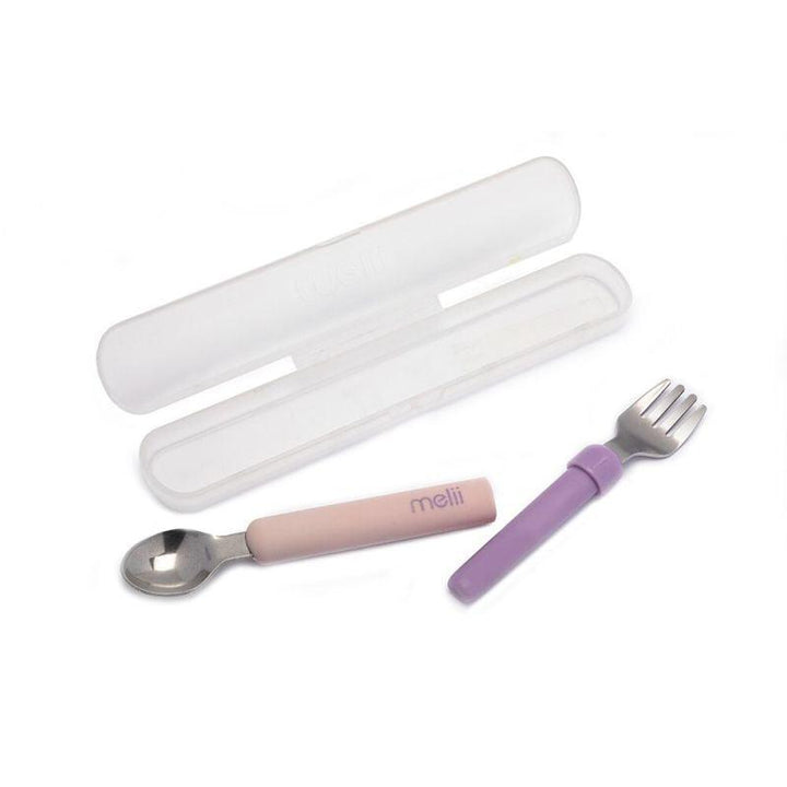 Melii Detachable Spoon & Fork with Carrying Case - ZRAFH