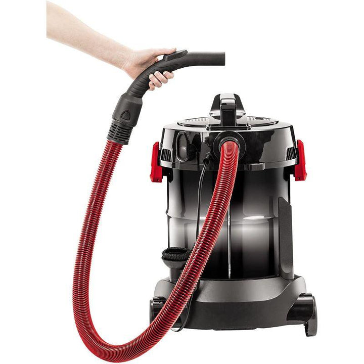 Bissell Multi Clean Wet and Dry Drum Vacuum Cleaner - 23L - 1500W - RED - 2026K - ZRAFH
