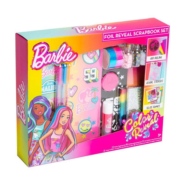 Barbie Foil Reveal Scrapbook Set - ZRAFH