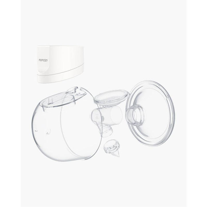 Momcozy S12 Pro Hands Free Breast Pump With Comfortable Double Sealed Flange - 2 Pack - White - Zrafh.com - Your Destination for Baby & Mother Needs in Saudi Arabia