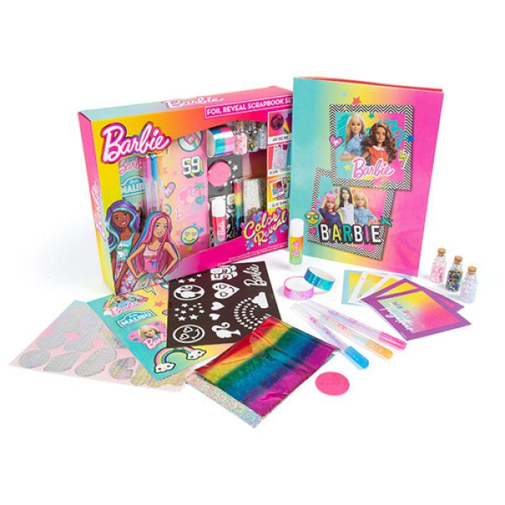 Barbie Foil Reveal Scrapbook Set - ZRAFH