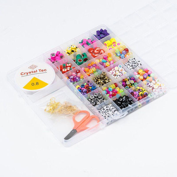 Family Center English Beads With 2 Thread Rolls And Scissors. 18-33-5472 - ZRAFH