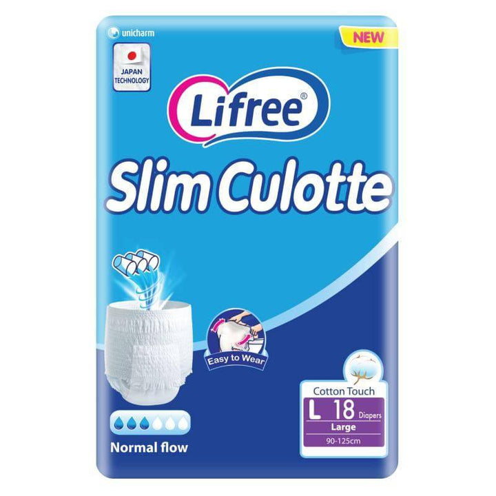 Lifree adult diapers Culotte large jumbo - 18 Pcs - ZRAFH