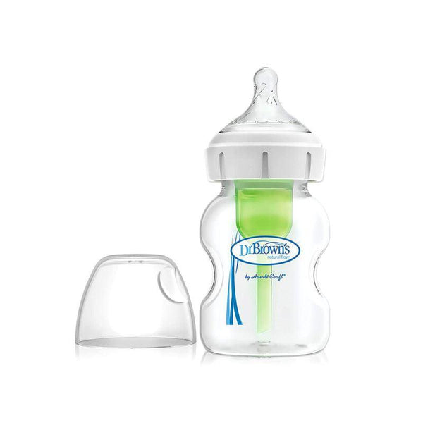 Dr. Brown's Bottle Glass Wide Neck Options - Zrafh.com - Your Destination for Baby & Mother Needs in Saudi Arabia