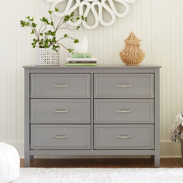 Kids Dresser: 117x49x85 Wood, Grey by Alhome - Zrafh.com - Your Destination for Baby & Mother Needs in Saudi Arabia