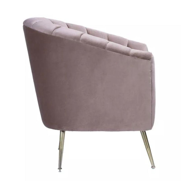 Modern Chic Velvet Arm Chair - 80x85x85 cm - By Alhome - Zrafh.com - Your Destination for Baby & Mother Needs in Saudi Arabia