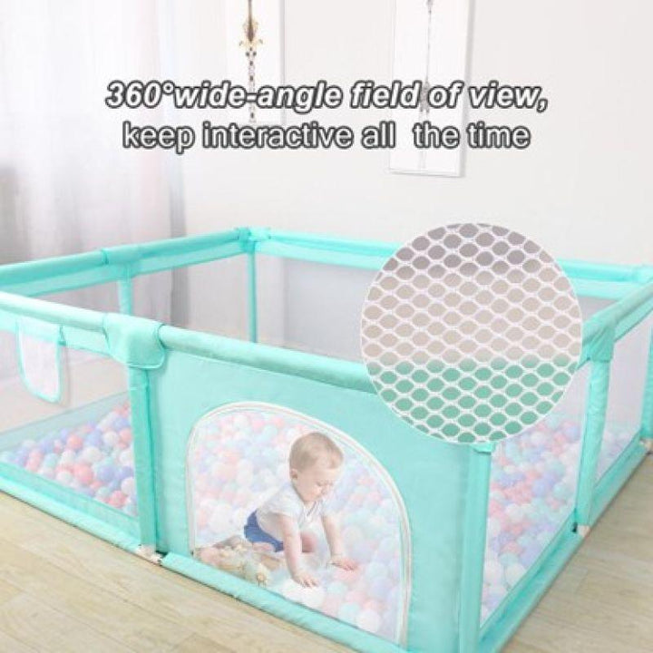 Dreeba Toddler Safe Playpen - 200*180*65 cm - Zrafh.com - Your Destination for Baby & Mother Needs in Saudi Arabia