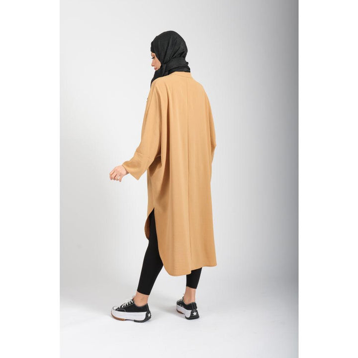 Londonella Women's Mid-Length Casual Dress With Long Sleeves - Free Size - 100270 - Zrafh.com - Your Destination for Baby & Mother Needs in Saudi Arabia
