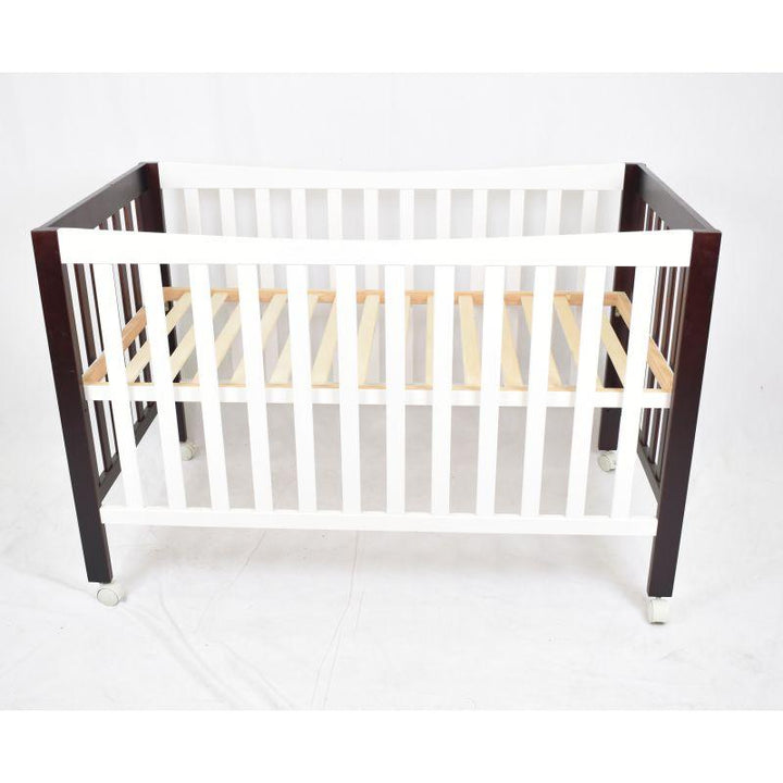 Amla Wooden Baby Crib White MC82-WC - ZRAFH