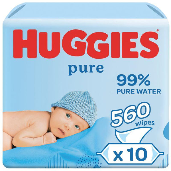 Huggies Baby Wipes Pure Soft Gentle Baby - 5029054659 - Zrafh.com - Your Destination for Baby & Mother Needs in Saudi Arabia