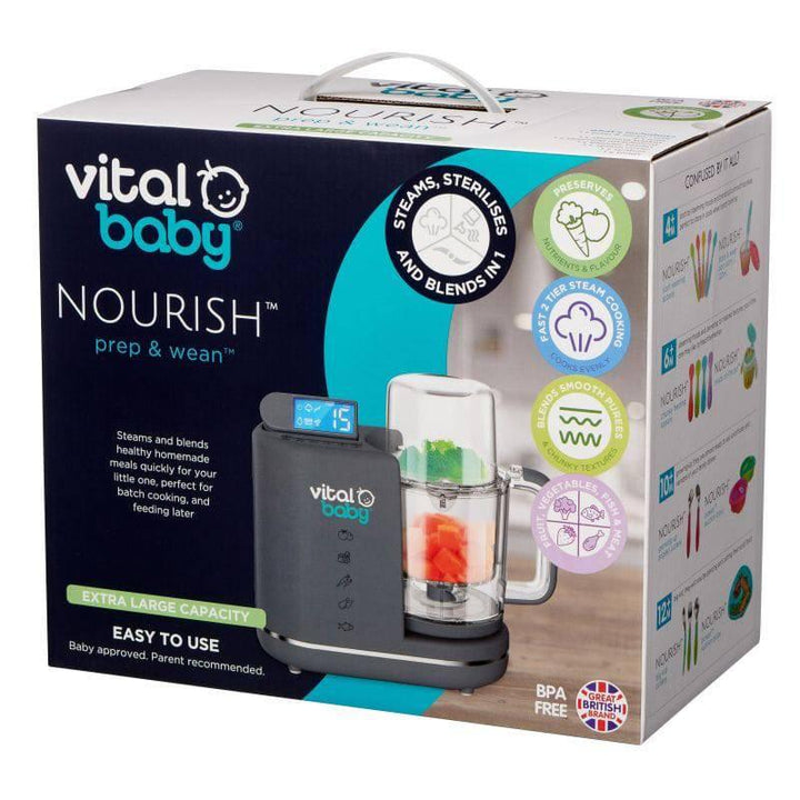 Vital Baby NOURISH cook and blend machine for prep & wean - 900 ml - ZRAFH