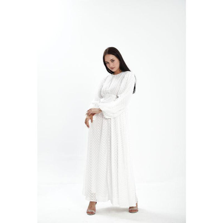 Londonella Women's Long Summer Dress With Long Sleeves - Lon100306 - Zrafh.com - Your Destination for Baby & Mother Needs in Saudi Arabia