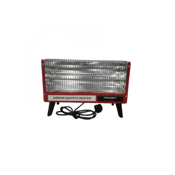 Arrow Quartz Heater With 4 Candles - 2400 W - Red - RO-CP2400H - Zrafh.com - Your Destination for Baby & Mother Needs in Saudi Arabia