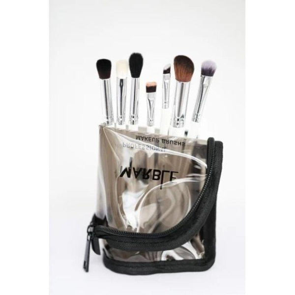 Marble Set Of 7 Makeup Brushes - Zrafh.com - Your Destination for Baby & Mother Needs in Saudi Arabia