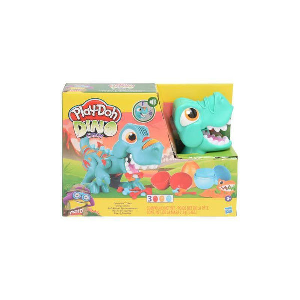 Play-Doh Dino Crew Crunchin' T-Rex with Funny Dinosaur Sounds and 3 Eggs - 2.5 Ounces - ZRAFH