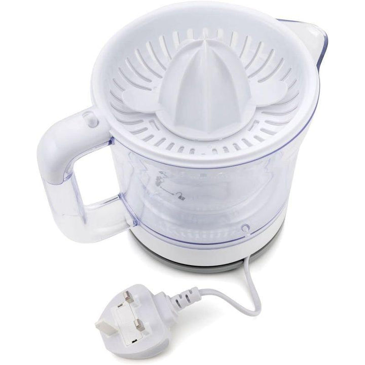 Black And Decker Citrus juicer - 600 ml - 25 W - White - Zrafh.com - Your Destination for Baby & Mother Needs in Saudi Arabia