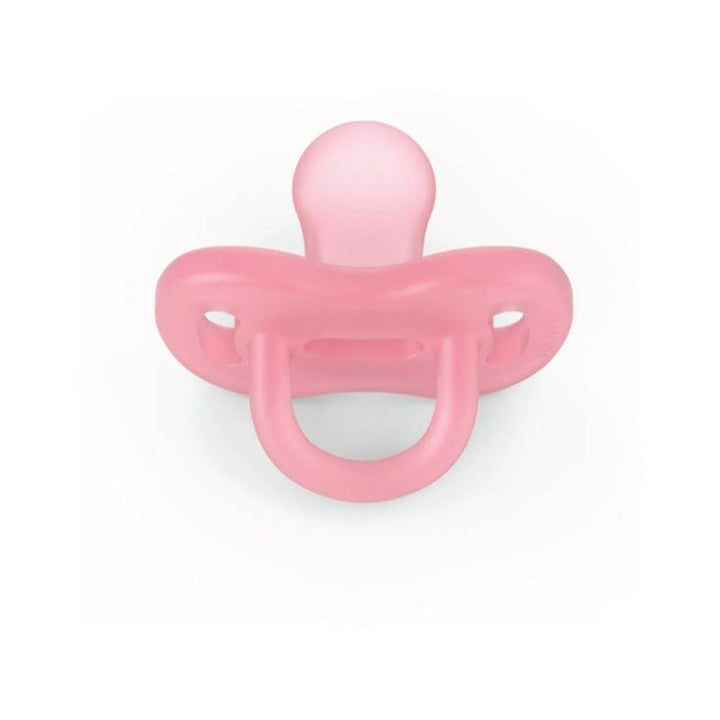 Suavinex All Silicone Physiological Soother 0-6 months - Pink - ZRAFH