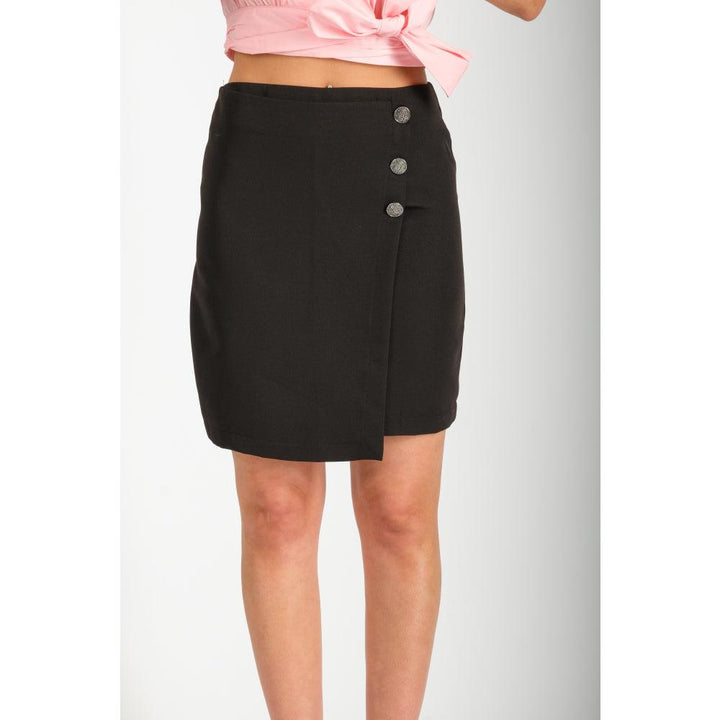 Londonella Skirt with Button-through front - Black - 100154 - Zrafh.com - Your Destination for Baby & Mother Needs in Saudi Arabia