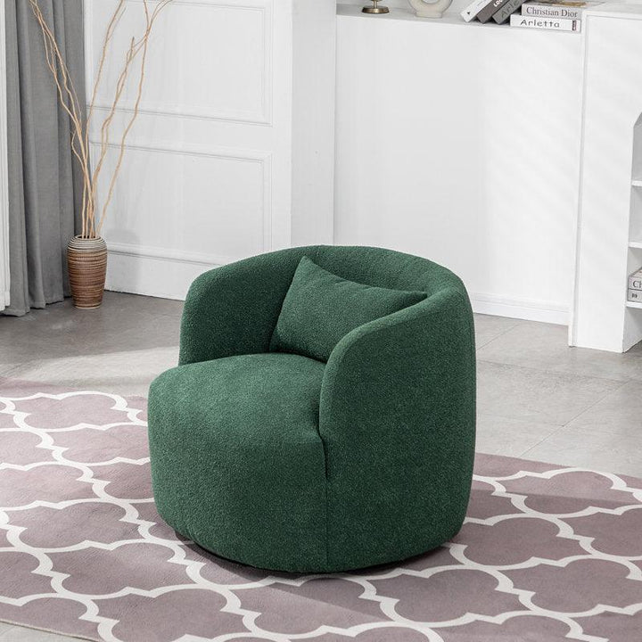 Modern Ergonomic Boucle Arm Chair - 80x85x85 cm - By Alhome - Zrafh.com - Your Destination for Baby & Mother Needs in Saudi Arabia