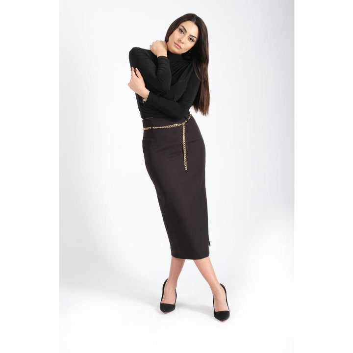 Londonella High rise Skirt - Black - 100161 - Zrafh.com - Your Destination for Baby & Mother Needs in Saudi Arabia