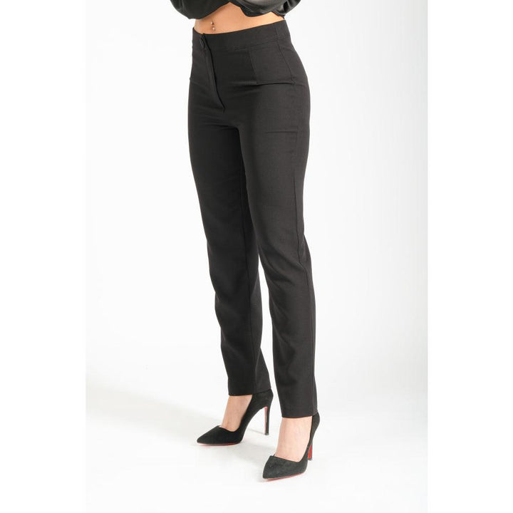 Londonella Women's Classic High-waisted Skinny Pants - Black - 100236 - Zrafh.com - Your Destination for Baby & Mother Needs in Saudi Arabia