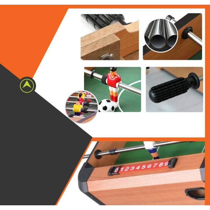 Football Soccer Table Game - 79x121x61cm 37-205883 - ZRAFH