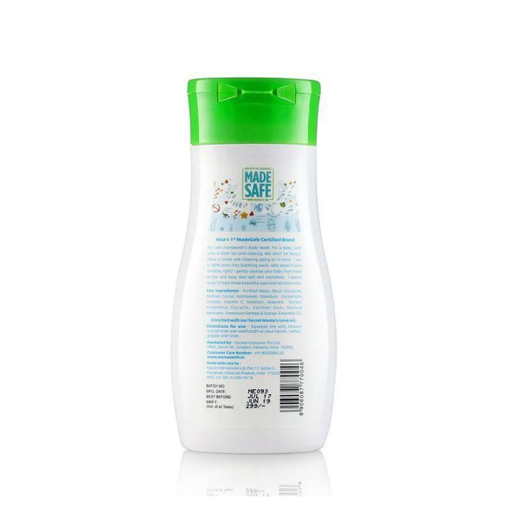 Mama earth Deeply Nourishing Body Wash For Babies - 200mI - ZRAFH