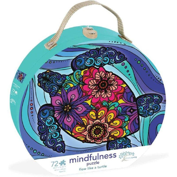 Ambassador Mindful Living Kids puzzle Flow like a Turtle - 72 Pieces - Zrafh.com - Your Destination for Baby & Mother Needs in Saudi Arabia