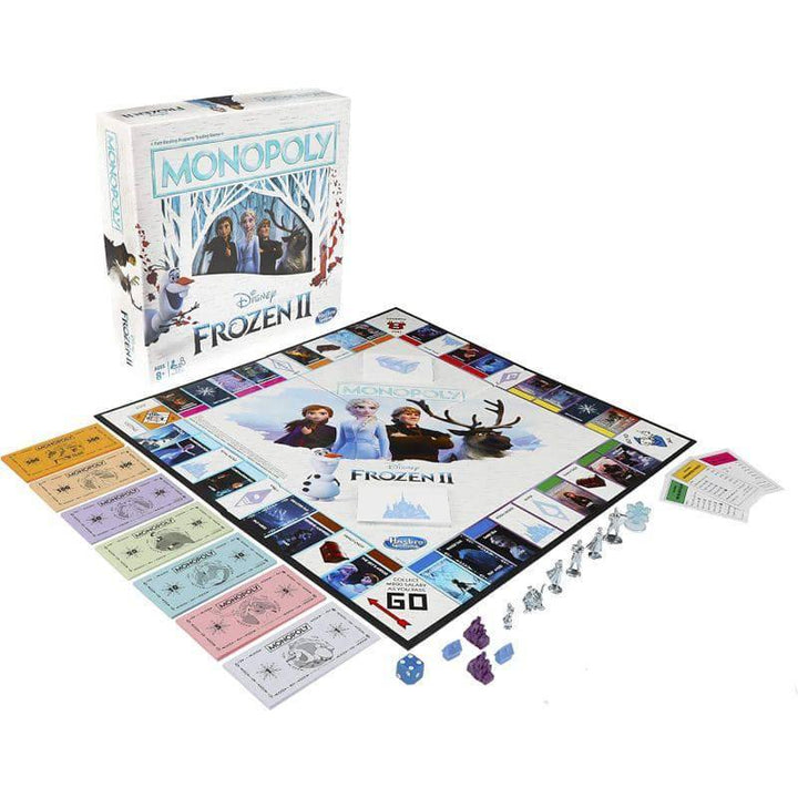 Monopoly Board Game Disney Frozen 2 Edition - Ages 8 And Up - ZRAFH