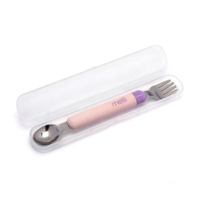 Melii Detachable Spoon & Fork with Carrying Case - ZRAFH