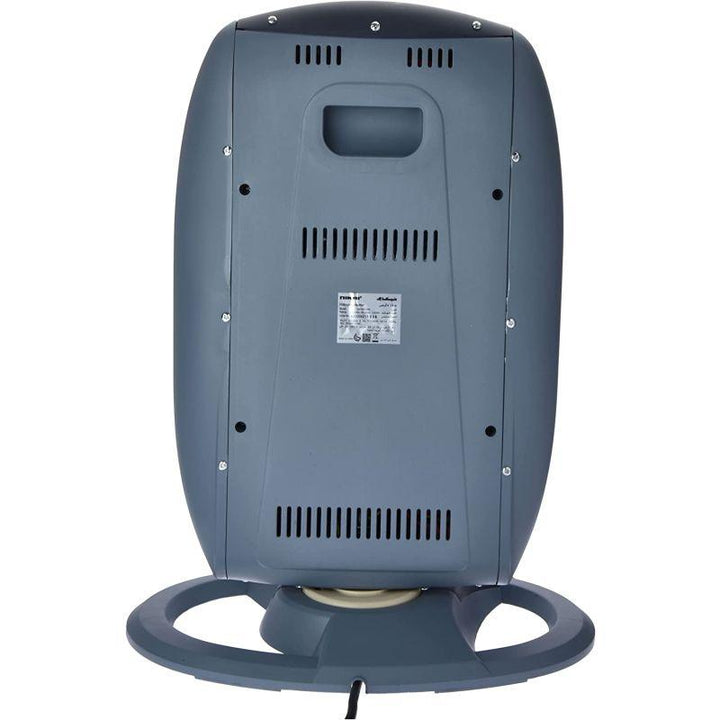 Nikai Electric Halogen Heater - 1200W - Gray - Neh6250K - Zrafh.com - Your Destination for Baby & Mother Needs in Saudi Arabia