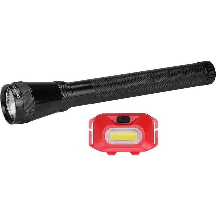 Krypton Rechargeable Led Flash Light - 2 In 1 - Knfl5151 - Zrafh.com - Your Destination for Baby & Mother Needs in Saudi Arabia