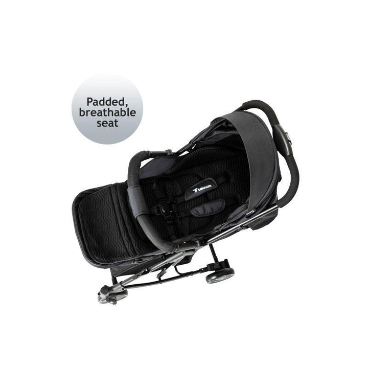 Teknum Stroller Cum Rocker - Black - Zrafh.com - Your Destination for Baby & Mother Needs in Saudi Arabia