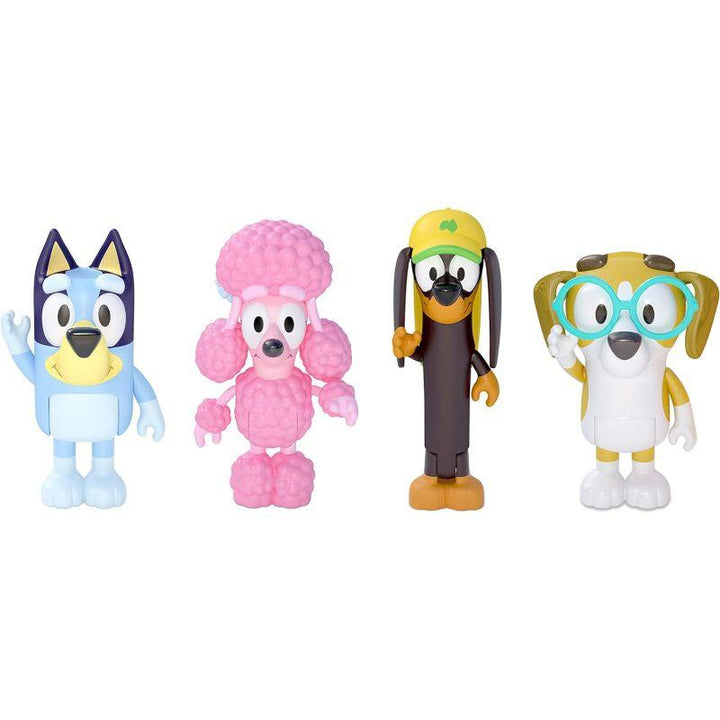 Bluey Bluey And Friends S3 Figures - 4 Pieces - Zrafh.com - Your Destination for Baby & Mother Needs in Saudi Arabia