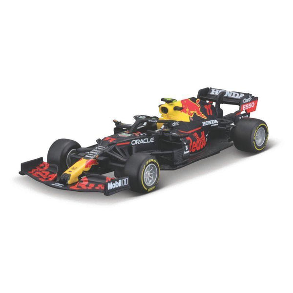 Bburago F1 Team Red Bull Racing Car 1:43 - Dark Blue/Red/Yellow - RB16B - Zrafh.com - Your Destination for Baby & Mother Needs in Saudi Arabia