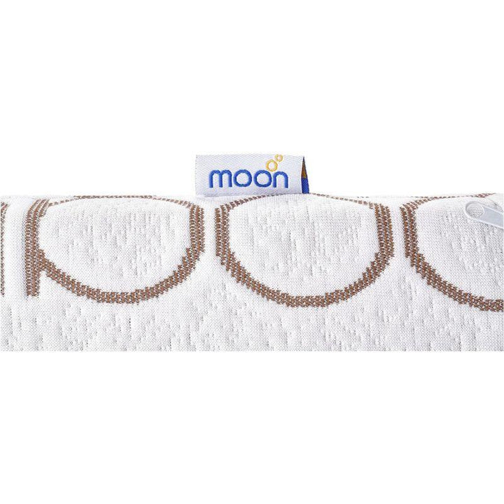 Moon First Pillow, Soft & Supportive Memory Foam, Recommended By Chiropractor, Machine Washable - 50x30Cm Pack Of 2 - Zrafh.com - Your Destination for Baby & Mother Needs in Saudi Arabia