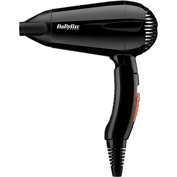 Babyliss Travel Hair Dryer - 2000W - Black - 5344SDE - ZRAFH