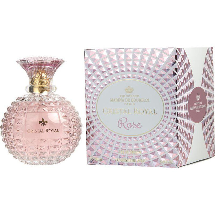 Princesse Marina Cristal Royal Rose De Bourbon For Women - Eau De Parfum - 100 ml - Zrafh.com - Your Destination for Baby & Mother Needs in Saudi Arabia