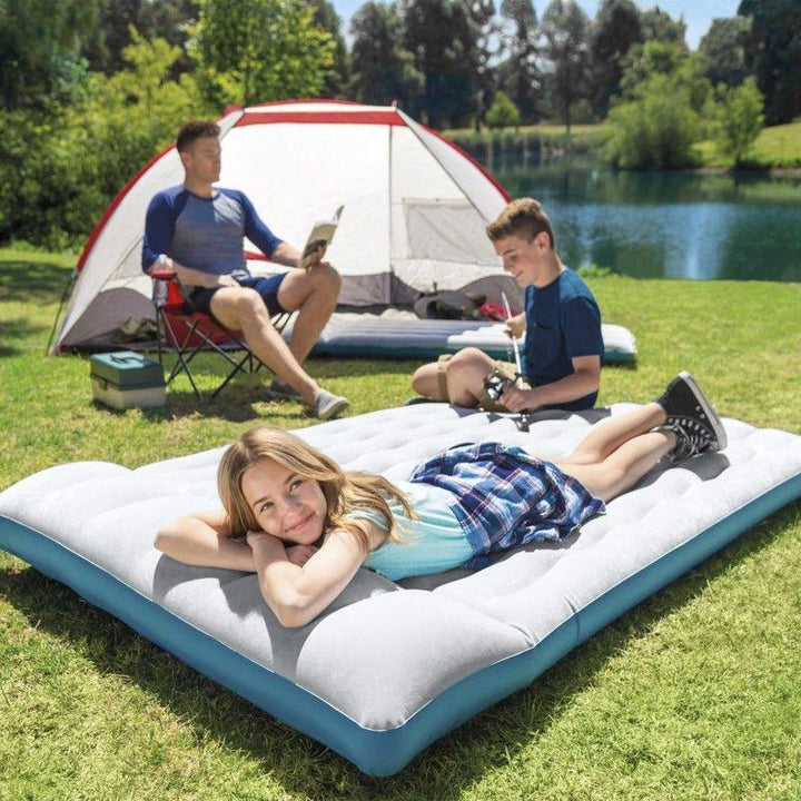 Intex Camping Air Bed For 2 Persons - White - Zrafh.com - Your Destination for Baby & Mother Needs in Saudi Arabia
