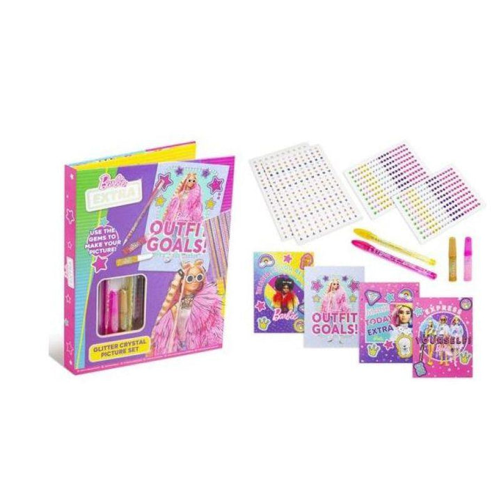 Barbie Extra Glitter Crystal Picture Set - ZRAFH