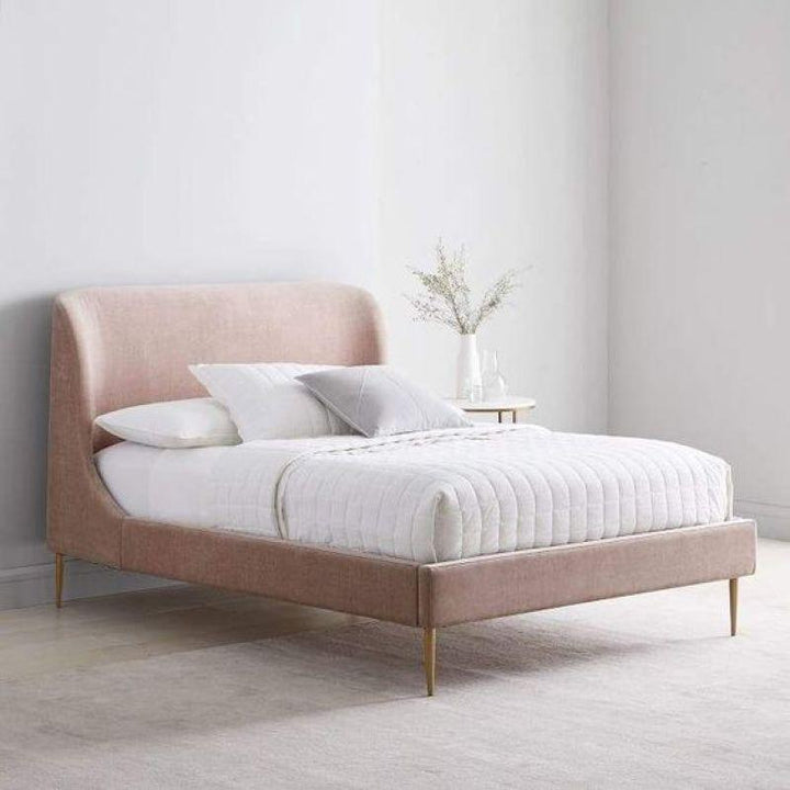 Blush Bloom Single Bed Scandinavian Elegance in Pink By Alhome - Zrafh.com - Your Destination for Baby & Mother Needs in Saudi Arabia