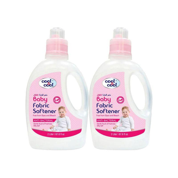 Cool & Cool Baby Laundry Detergent 2 Liter - Pack Of 2 - Zrafh.com - Your Destination for Baby & Mother Needs in Saudi Arabia