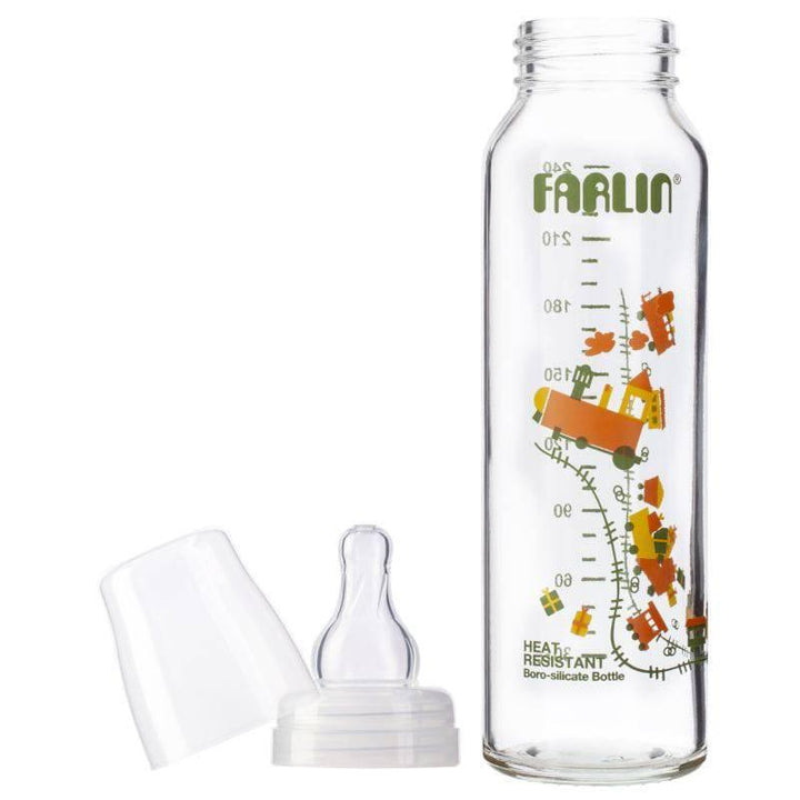 Farlin Standard Heat-Resistant Glass Feeder - 240 ml - ZRAFH