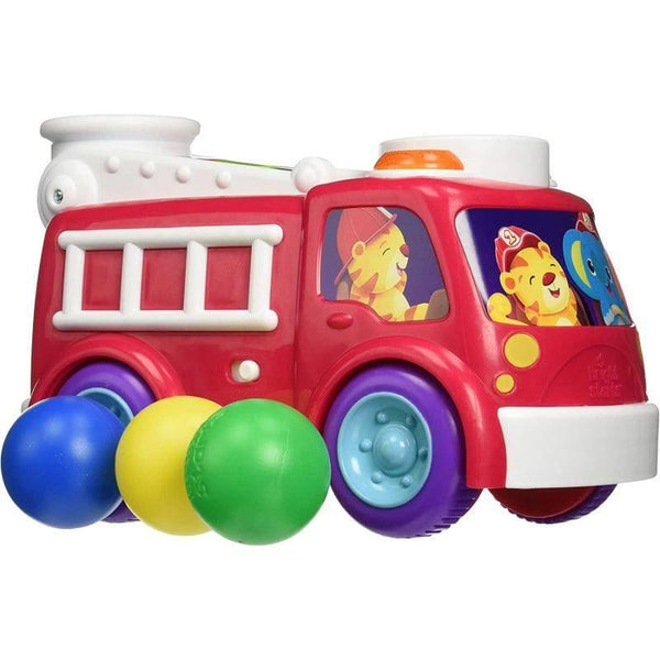 BRIGHT STARTS Roll & Pop Fire Truck Toy - multicolor - ZRAFH